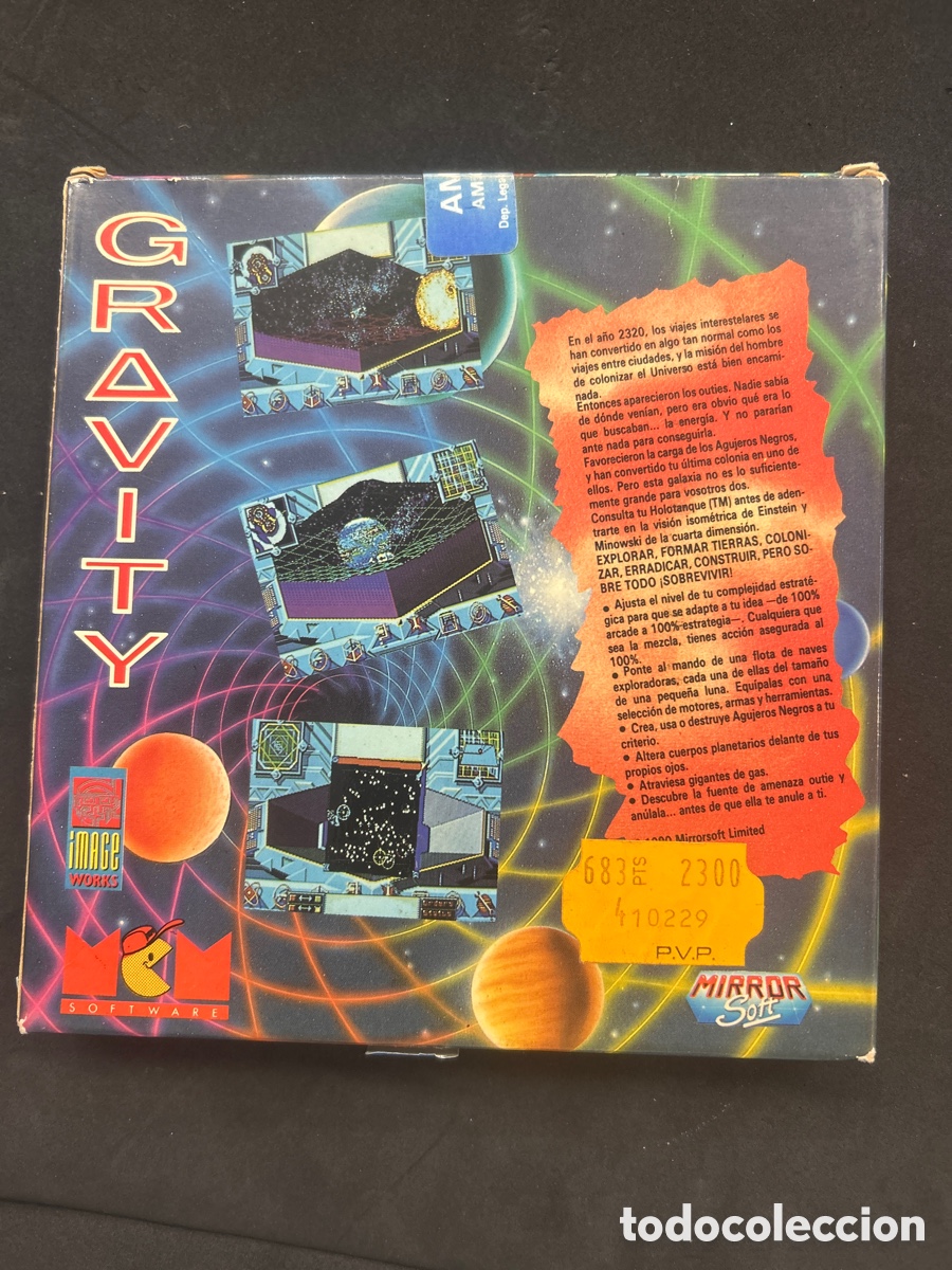 Videojuegos y consolas: Juego Amiga 767 Gravity - Foto 3