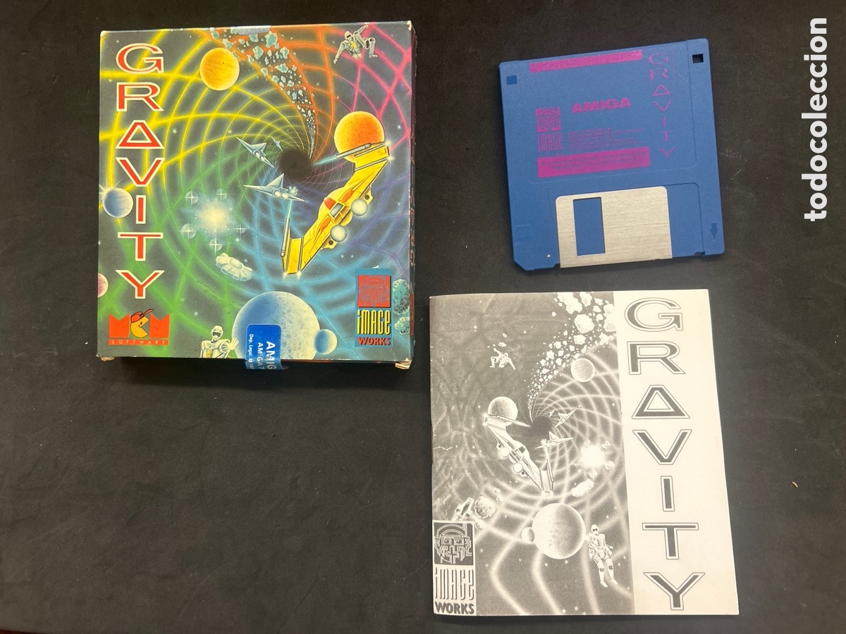Videojuegos y consolas: Juego Amiga 767 Gravity - Foto 1