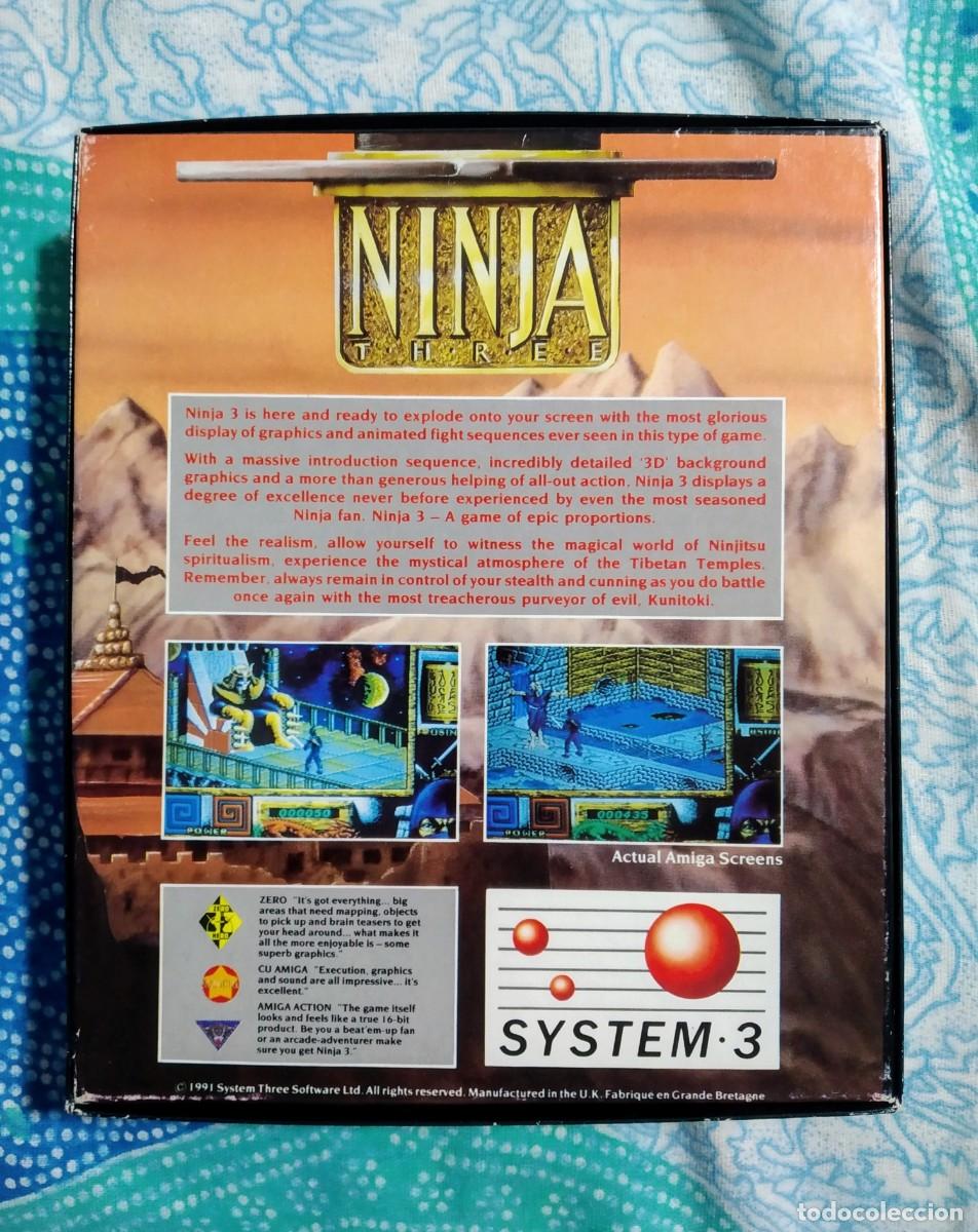 Videojuegos y consolas: LAST NINJA 3. SYSTEM 3. COMMODORE AMIGA. &iexcl;FUNCIONANDO! - Foto 2