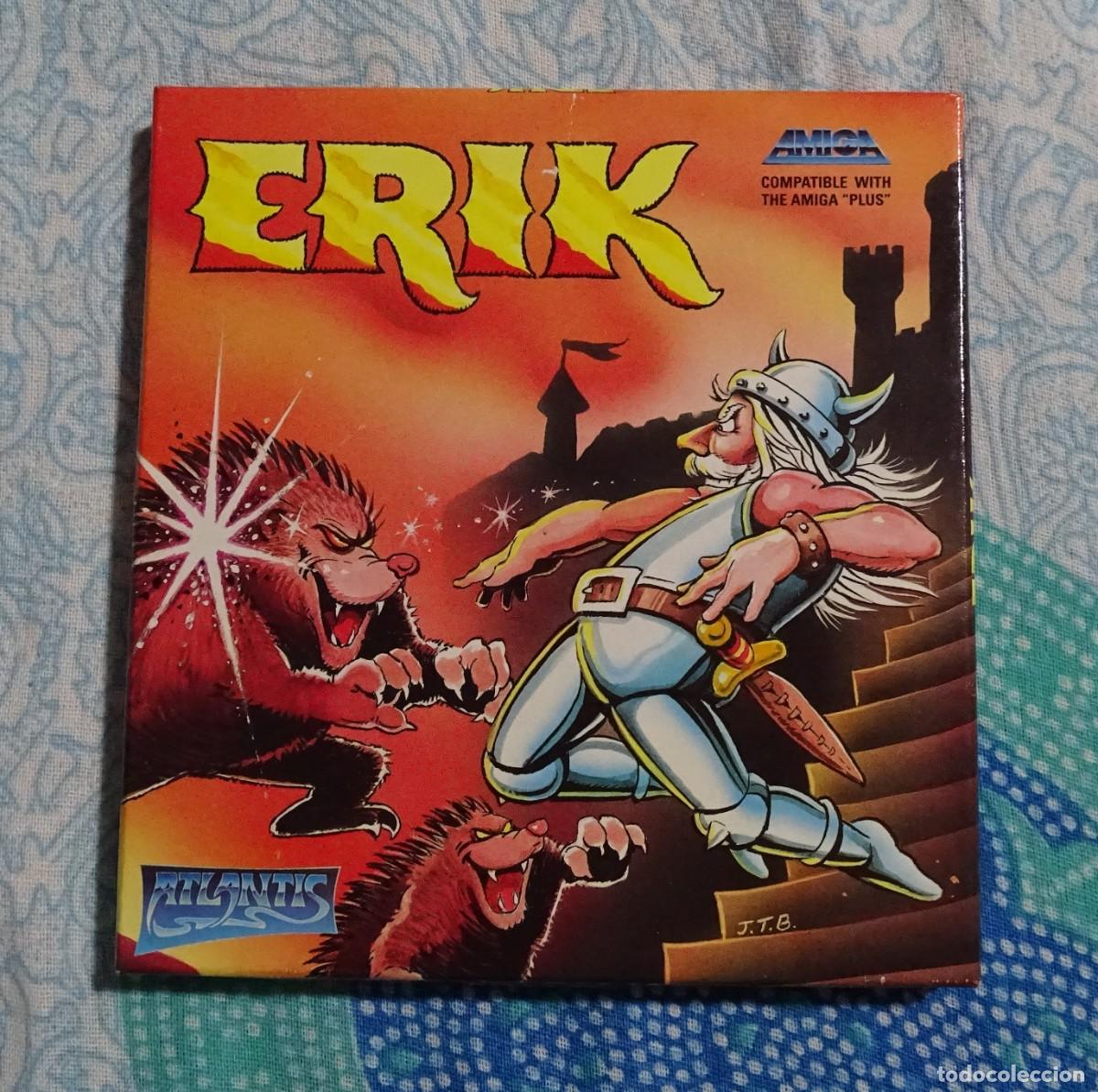 Videojuegos y consolas: ERIK. ATLANTIS. COMMODORE AMIGA. &iexcl;FUNCIONANDO! - Foto 1