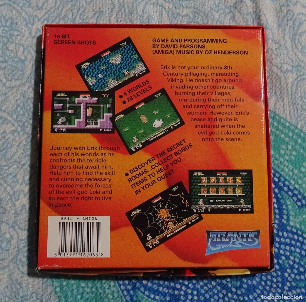 Videojuegos y consolas: ERIK. ATLANTIS. COMMODORE AMIGA. &iexcl;FUNCIONANDO! - Foto 2