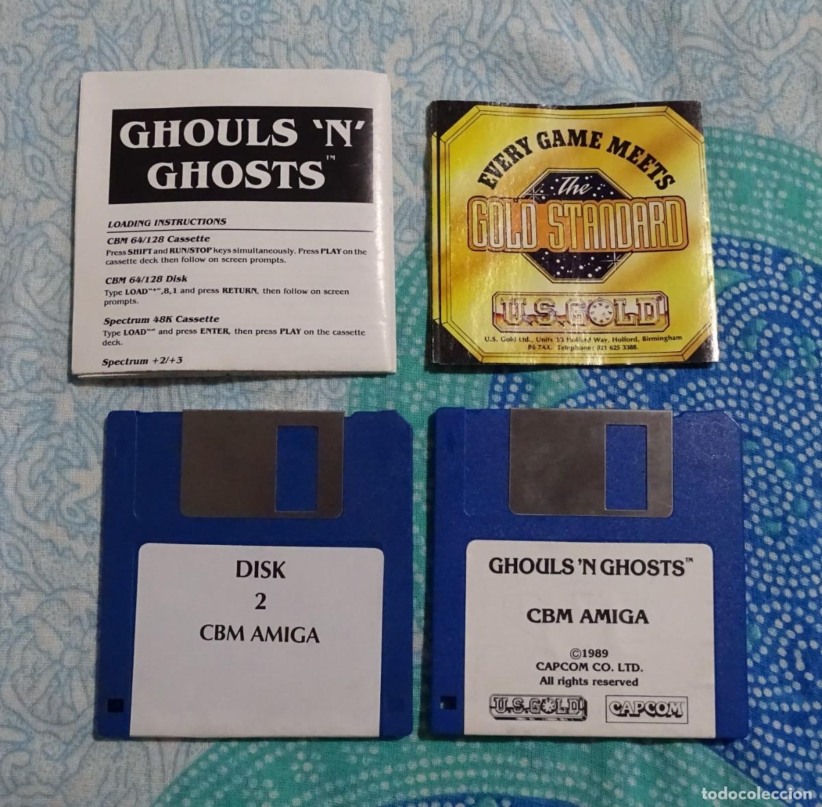 Videojuegos y consolas: GHOULSN GHOSTS. CAPCOM. COMMODORE AMIGA. &iexcl;FUNCIONANDO! - Foto 9