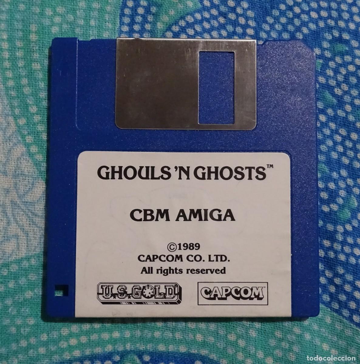Videojuegos y consolas: GHOULSN GHOSTS. CAPCOM. COMMODORE AMIGA. &iexcl;FUNCIONANDO! - Foto 12