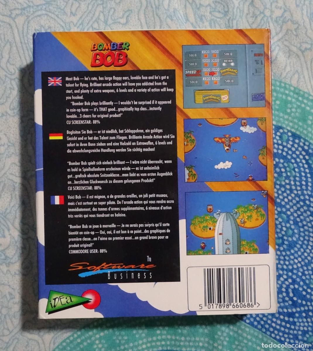 Videojuegos y consolas: BOMBER BOB. IDEA SOFTWARE. COMMODORE AMIGA. &iexcl;FUNCIONANDO! - Foto 2