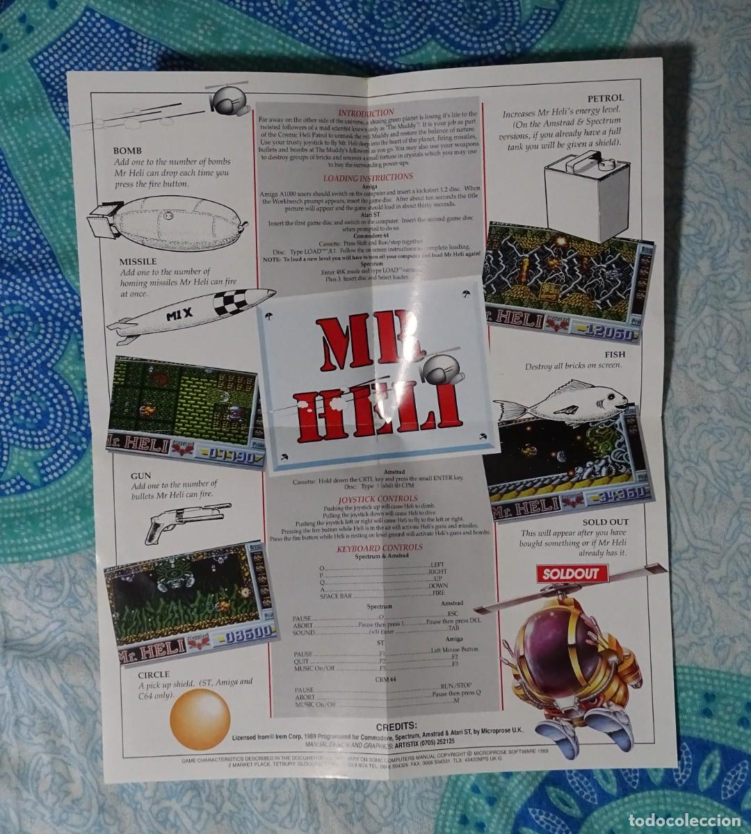 Videojuegos y consolas: MR HELI. IREM - FIREBIRD. COMMODORE AMIGA. &iexcl;FUNCIONANDO! - Foto 10
