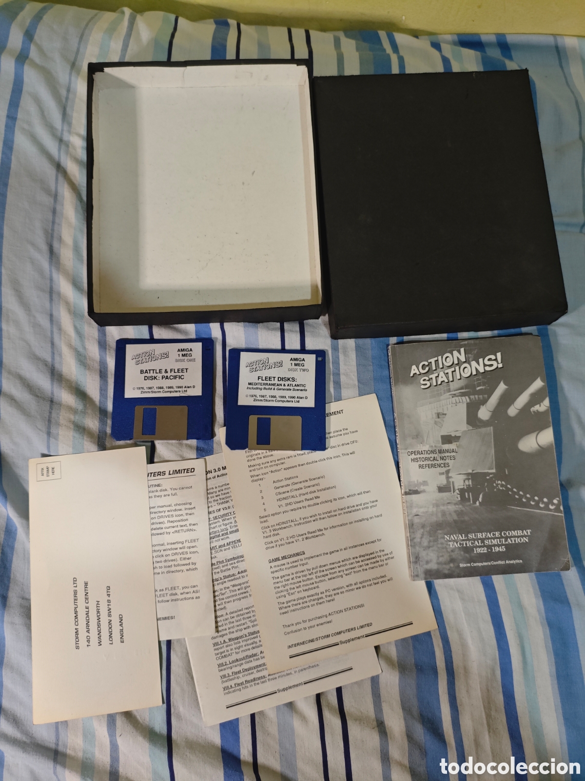 Videojuegos y consolas: Action Stations amiga - Foto 1
