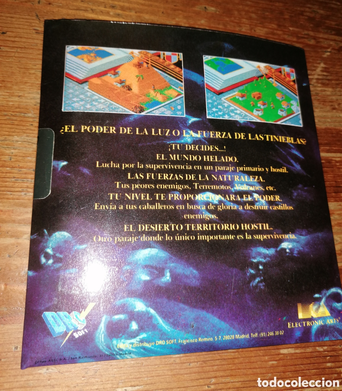 Videojuegos y consolas: POPULOUS - Amiga - Nuevo - Foto 4