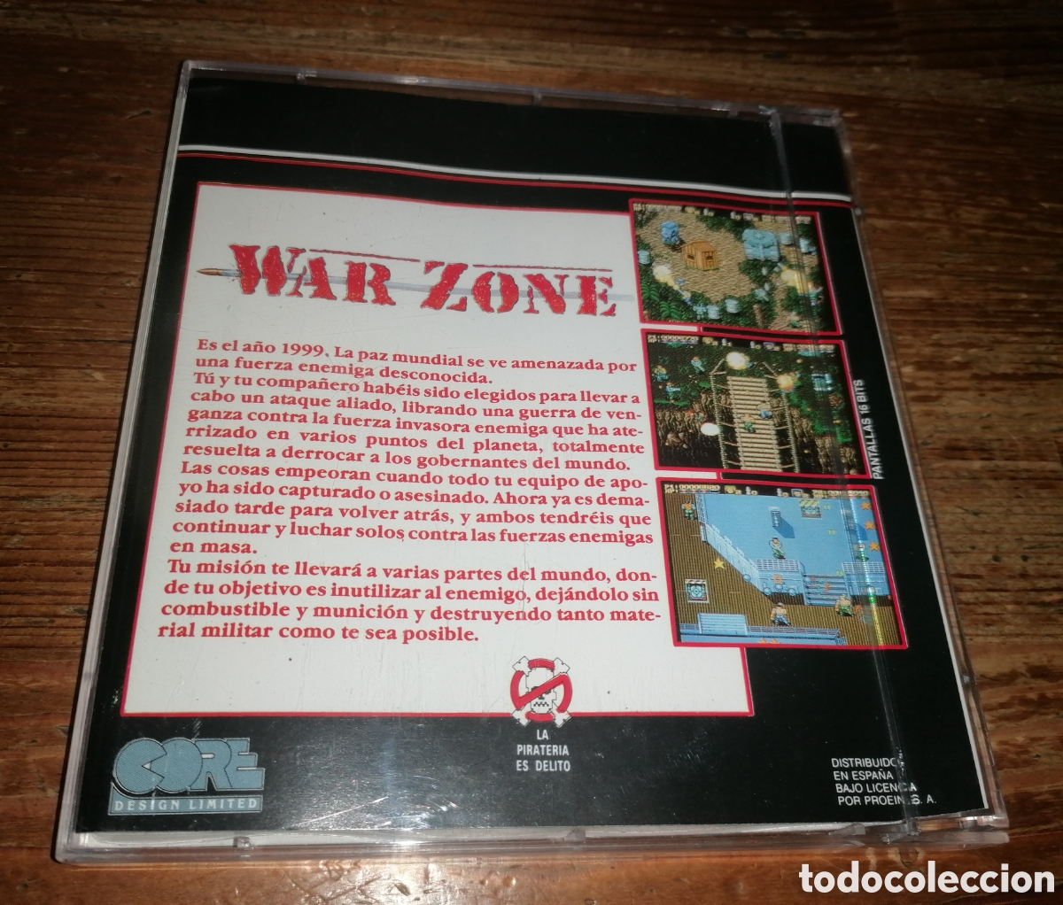 Videojuegos y consolas: WAR ZONE - Amiga ----------- - Foto 2