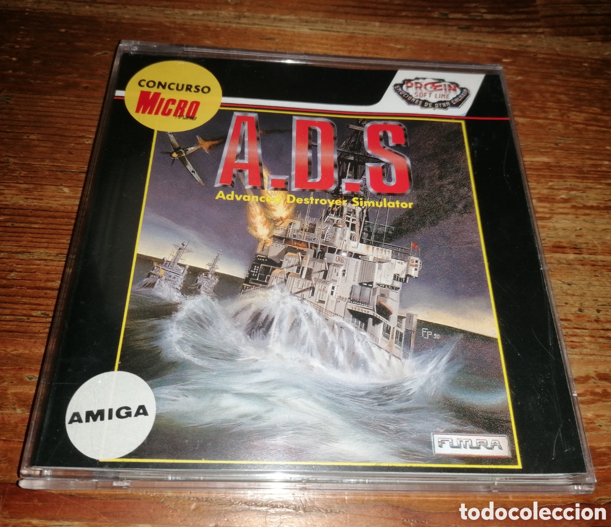 Videojuegos y consolas: A.D.S. (ADVANCE DESTROYER SIMULATOR) - Amiga - Foto 1