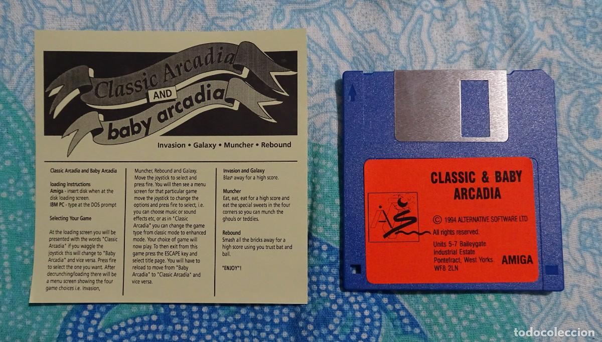 Videojuegos y consolas: CLASSIC ARCADIA (INVASION, MUNCHER, REBOUND Y GALAXY). COMMODORE AMIGA. &iexcl;FUNCIONANDO! - Foto 11