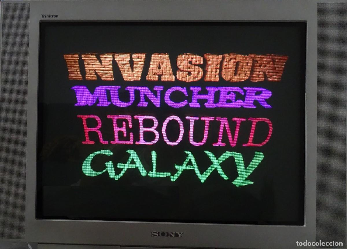 Videojuegos y consolas: CLASSIC ARCADIA (INVASION, MUNCHER, REBOUND Y GALAXY). COMMODORE AMIGA. &iexcl;FUNCIONANDO! - Foto 14