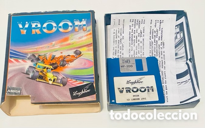 Videojuegos y consolas: Vroom [Lankhor] 1991 [Commodore Amiga] - Foto 5