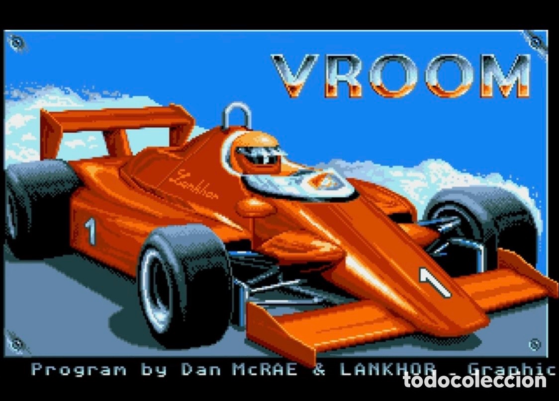 Videojuegos y consolas: Vroom [Lankhor] 1991 [Commodore Amiga] - Foto 9