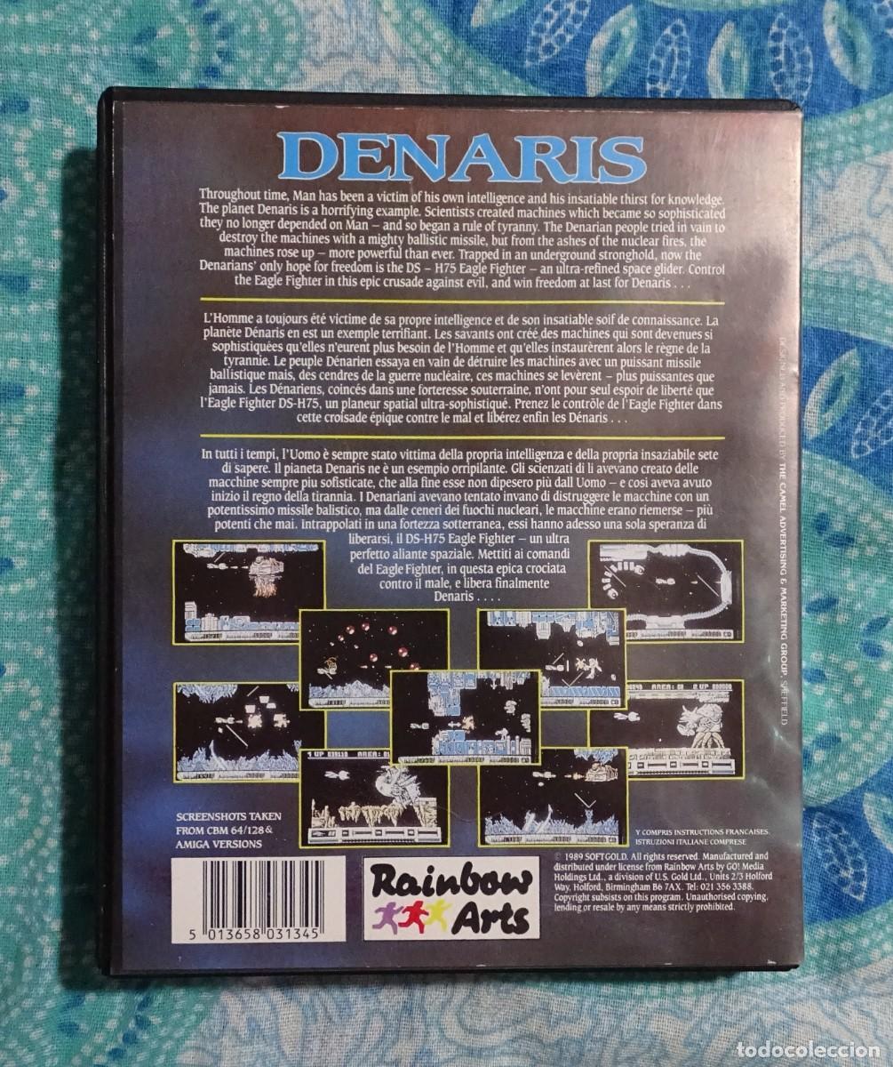 Videojuegos y consolas: DENARIS. RAINBOW ARTS - FACTOR 5. COMMODORE AMIGA. &iexcl;FUNCIONANDO! - Foto 2
