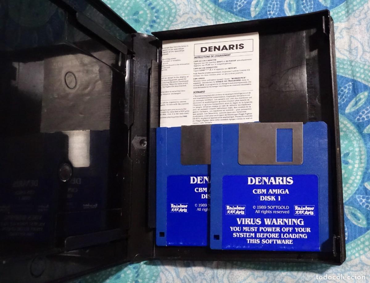 Videojuegos y consolas: DENARIS. RAINBOW ARTS - FACTOR 5. COMMODORE AMIGA. &iexcl;FUNCIONANDO! - Foto 4
