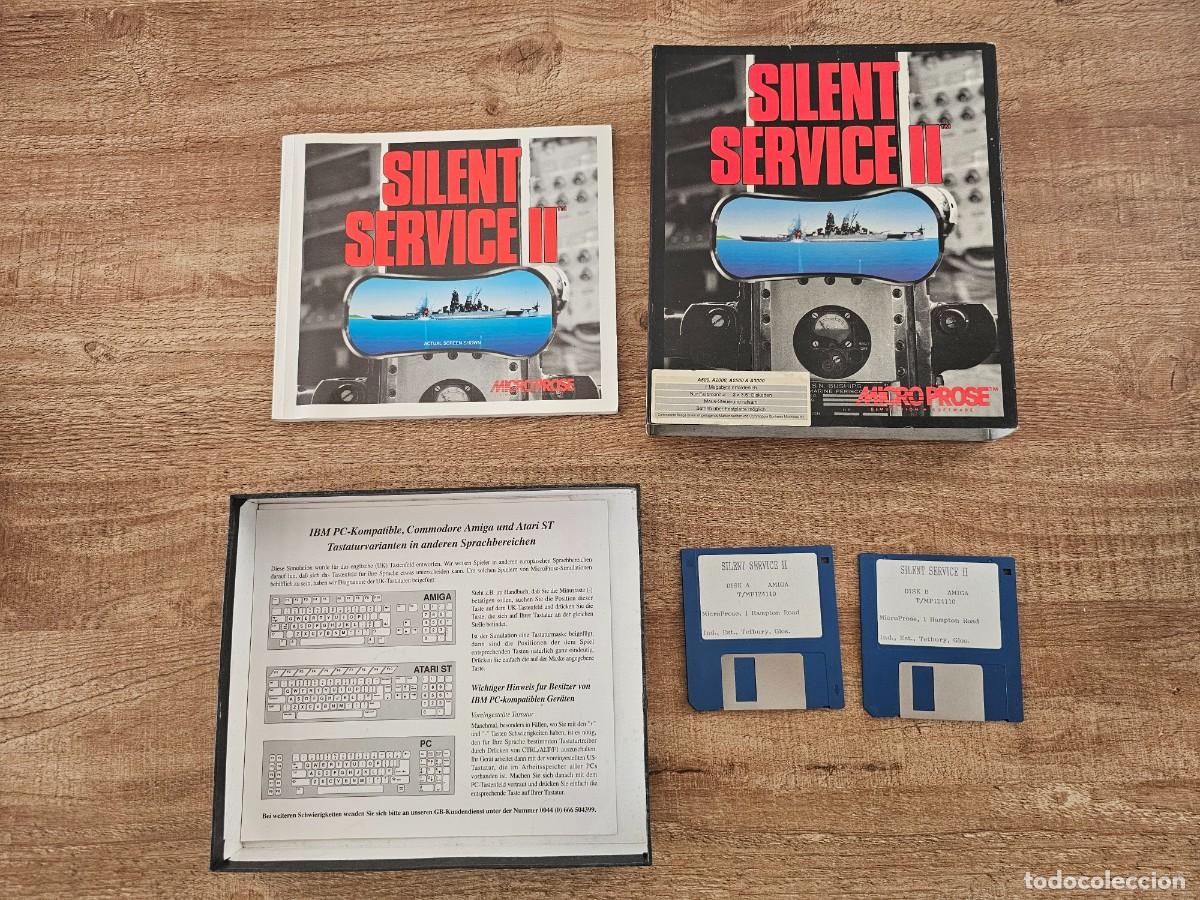 Videojuegos y consolas: COMMODORE AMIGA - SILENT SERVICE II - DISCO 3,5 - Foto 2