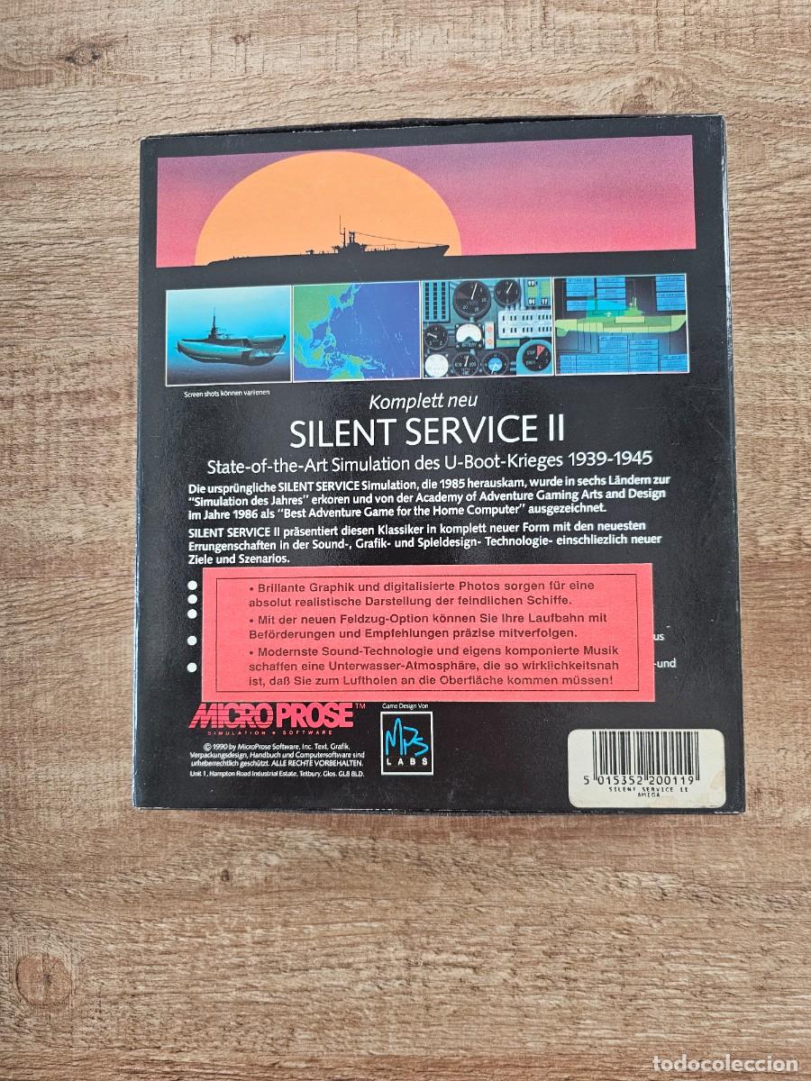 Videojuegos y consolas: COMMODORE AMIGA - SILENT SERVICE II - DISCO 3,5 - Foto 3