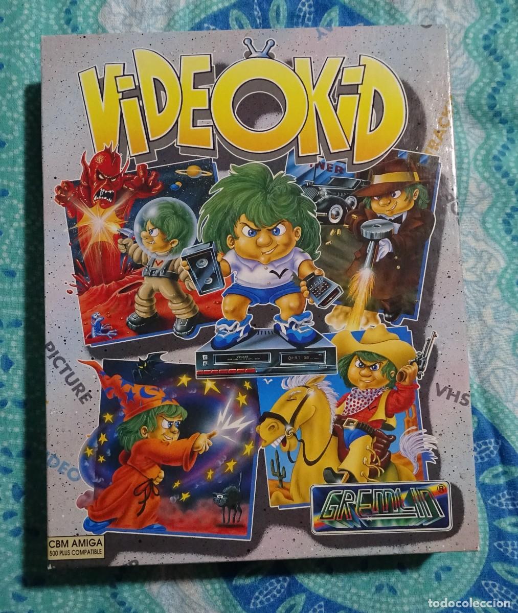 Videojuegos y consolas: VIDEO KID (VIDEOKID). GREMLIN GRAPHICS. COMMODORE AMIGA. &iexcl;FUNCIONANDO! - Foto 1