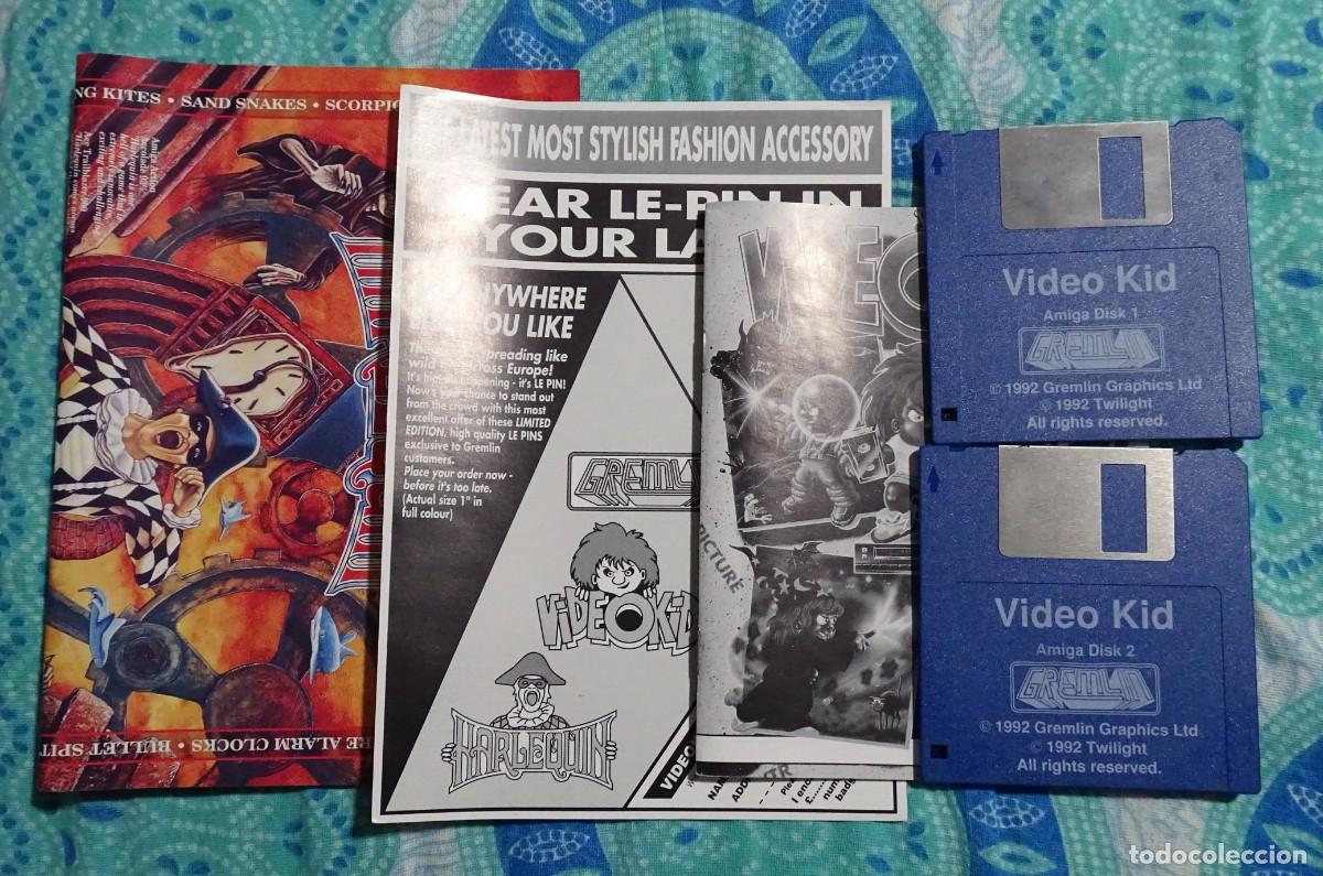 Videojuegos y consolas: VIDEO KID (VIDEOKID). GREMLIN GRAPHICS. COMMODORE AMIGA. &iexcl;FUNCIONANDO! - Foto 9