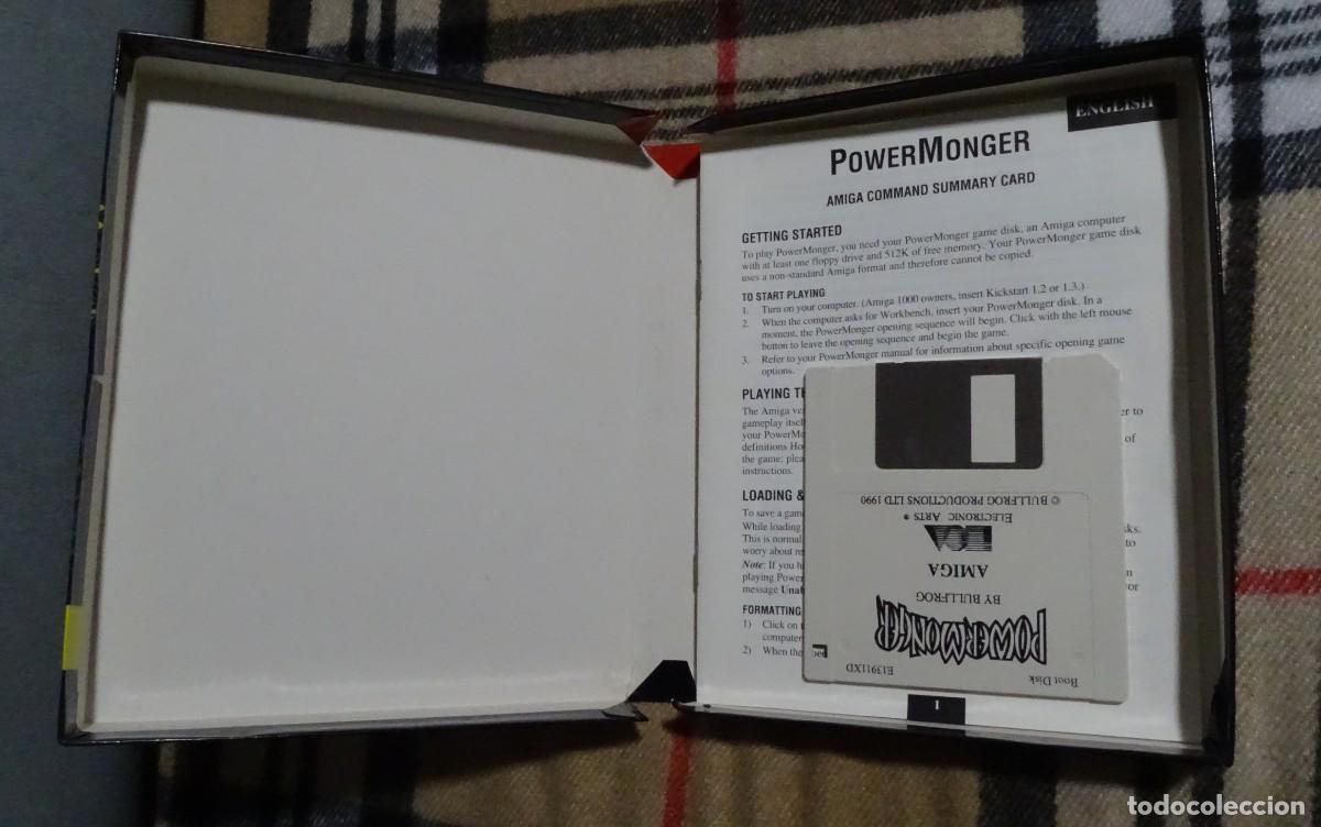 Videojuegos y consolas: POWERMONGER + POWERMONGER: WORLD WAR 1 EDITION. ELECTRONIC ARTS. COMMODORE AMIGA. &iexcl;FUNCIONANDO! - Foto 11