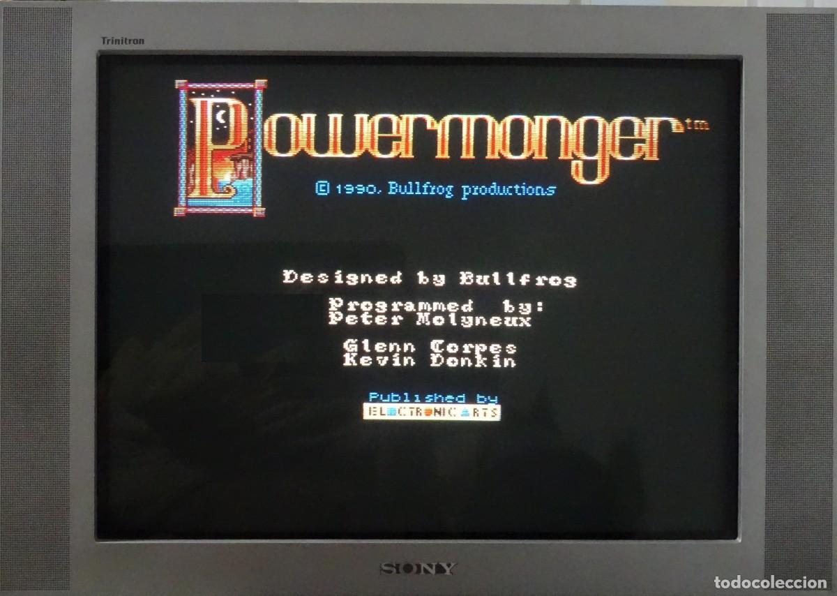 Videojuegos y consolas: POWERMONGER + POWERMONGER: WORLD WAR 1 EDITION. ELECTRONIC ARTS. COMMODORE AMIGA. &iexcl;FUNCIONANDO! - Foto 18