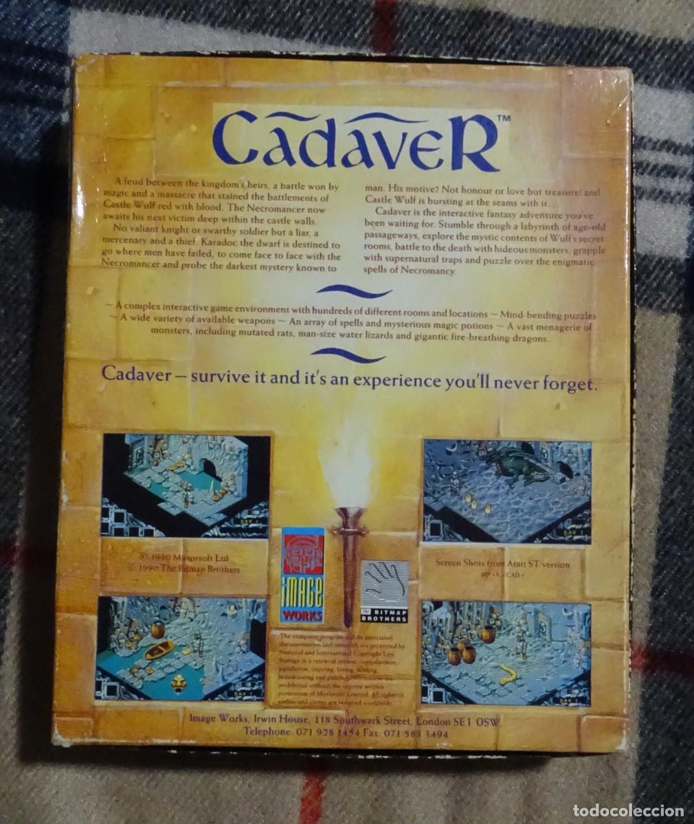 Videojuegos y consolas: CADAVER. THE BITMAP BROTHERS. COMMODORE AMIGA. &iexcl;FUNCIONANDO! - Foto 2
