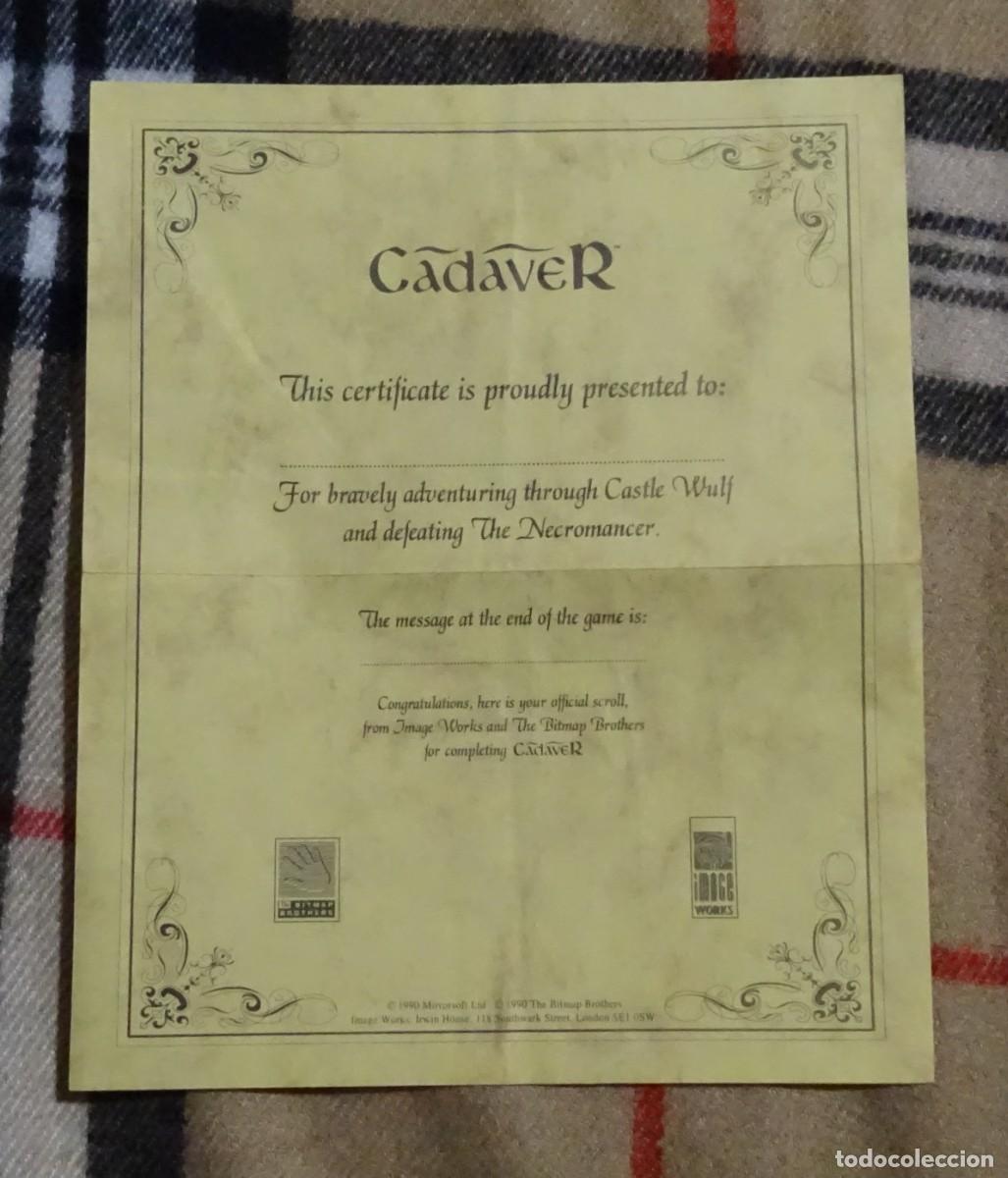 Videojuegos y consolas: CADAVER. THE BITMAP BROTHERS. COMMODORE AMIGA. &iexcl;FUNCIONANDO! - Foto 10