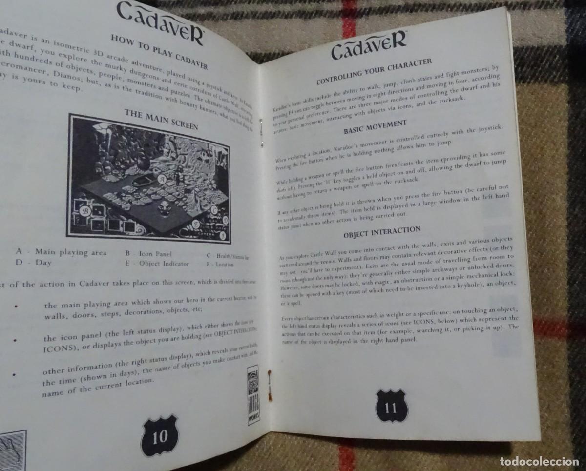 Videojuegos y consolas: CADAVER. THE BITMAP BROTHERS. COMMODORE AMIGA. &iexcl;FUNCIONANDO! - Foto 13