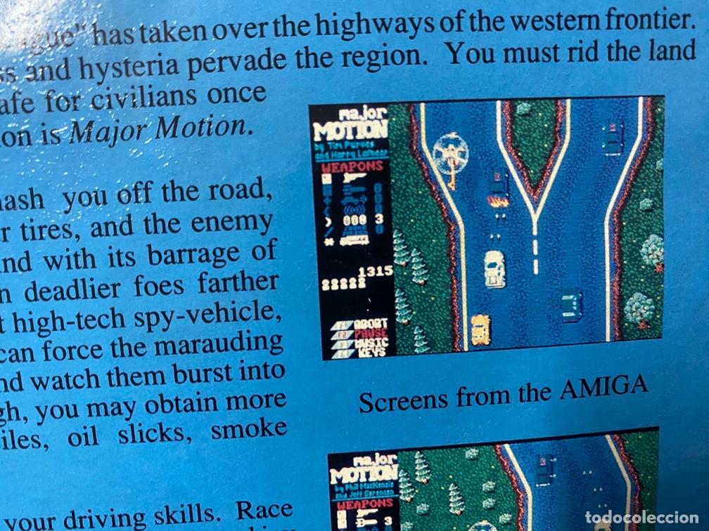 Videojuegos y consolas: Major Motion - VIDEOJUEGO COMMODORE AMIGA - Foto 5