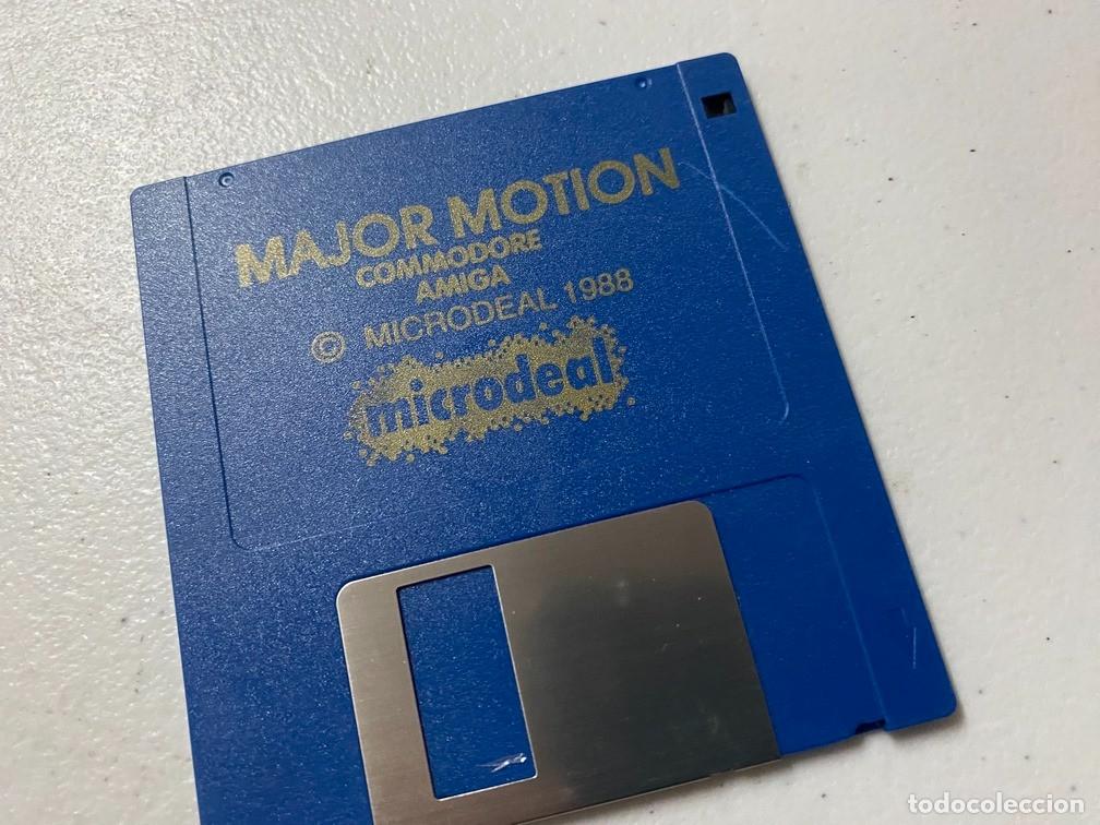 Videojuegos y consolas: Major Motion - VIDEOJUEGO COMMODORE AMIGA - Foto 7
