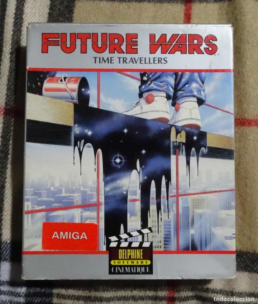 Videojuegos y consolas: FUTURE WARS: TIME TRAVELLERS. DELPHINE SOFTWARE. COMMODORE AMIGA. &iexcl;FUNCIONANDO! - Foto 1