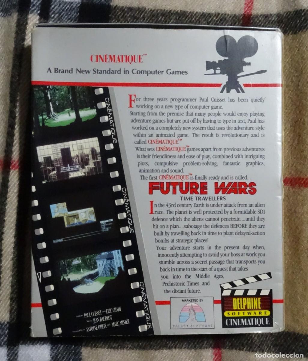 Videojuegos y consolas: FUTURE WARS: TIME TRAVELLERS. DELPHINE SOFTWARE. COMMODORE AMIGA. &iexcl;FUNCIONANDO! - Foto 2