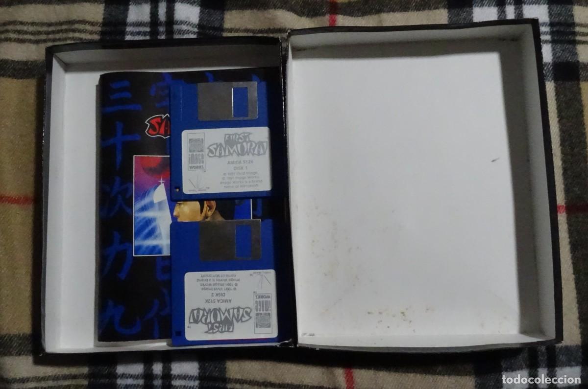 Videojuegos y consolas: THE FIRST SAMURAI (INCLUYE POSTER). VIVID IMAGE. COMMODORE AMIGA. &iexcl;FUNCIONANDO! - Foto 8