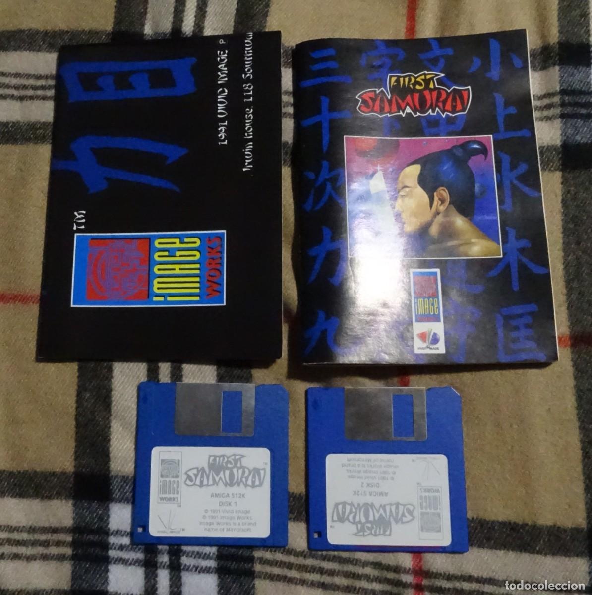Videojuegos y consolas: THE FIRST SAMURAI (INCLUYE POSTER). VIVID IMAGE. COMMODORE AMIGA. &iexcl;FUNCIONANDO! - Foto 10