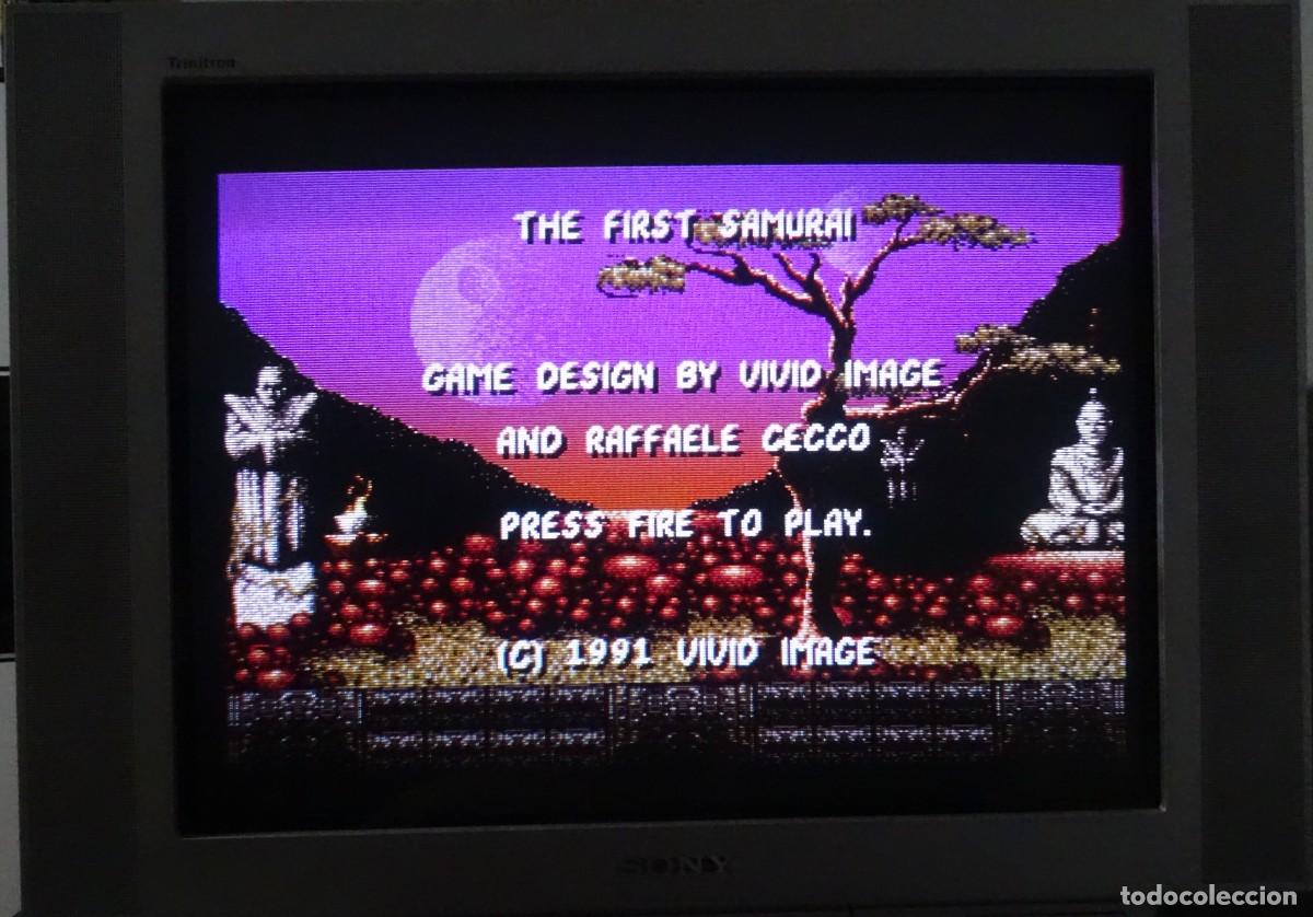 Videojuegos y consolas: THE FIRST SAMURAI (INCLUYE POSTER). VIVID IMAGE. COMMODORE AMIGA. &iexcl;FUNCIONANDO! - Foto 20