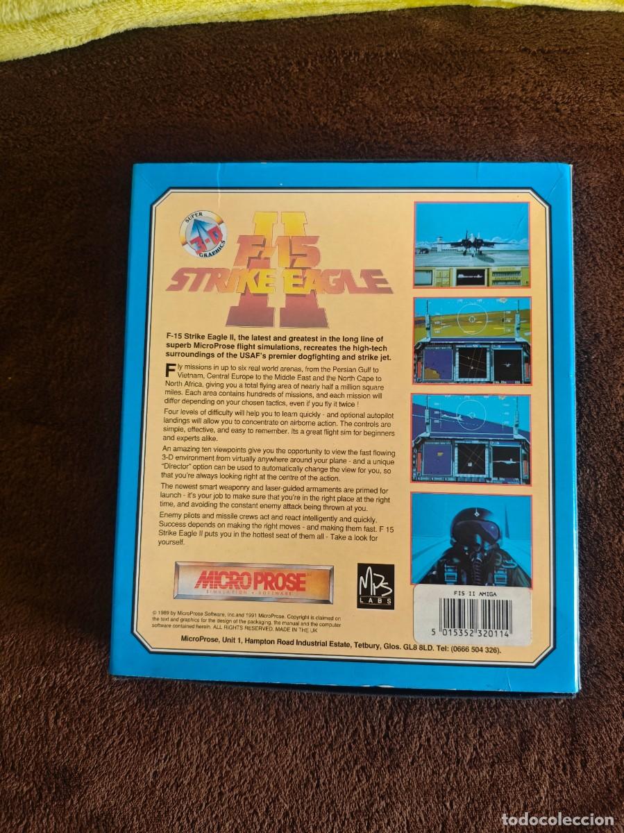 Videojuegos y consolas: Commodore Amiga - F15 Strike Eagle 2 - Foto 3