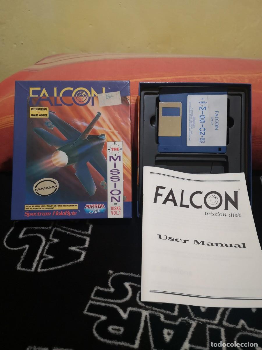Videojuegos y consolas: Falcon the mission disk Commodore Amiga - Foto 1