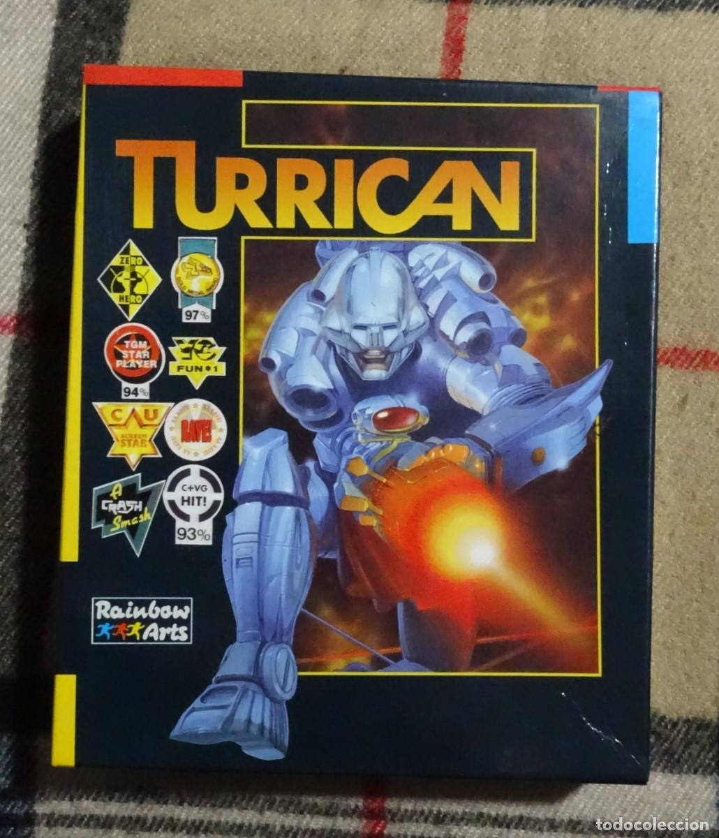 Videojuegos y consolas: TURRICAN. RAINBOW ARTS. COMMODORE AMIGA. &iexcl;FUNCIONANDO! - Foto 1