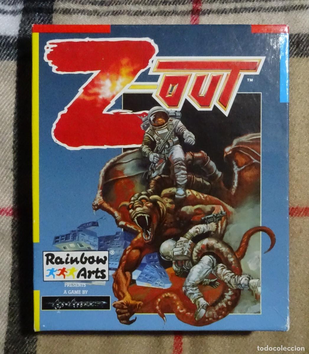 Videojuegos y consolas: Z-OUT. RAINBOW ARTS. COMMODORE AMIGA. &iexcl;FUNCIONANDO! - Foto 1