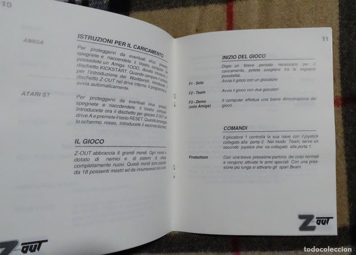 Videojuegos y consolas: Z-OUT. RAINBOW ARTS. COMMODORE AMIGA. &iexcl;FUNCIONANDO! - Foto 11
