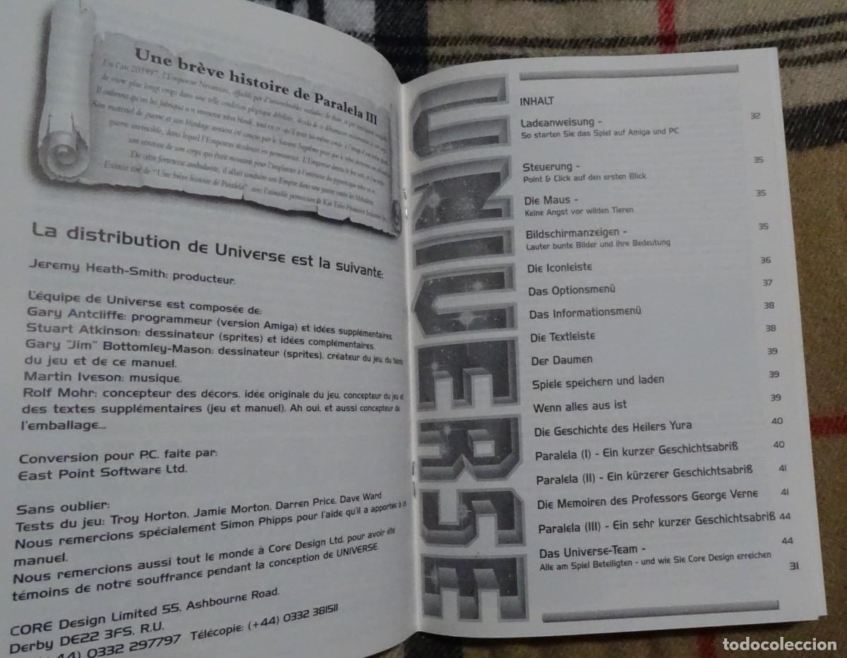 Videojuegos y consolas: UNIVERSE. CORE DESIGN. COMMODORE AMIGA. &iexcl;FUNCIONANDO! - Foto 14