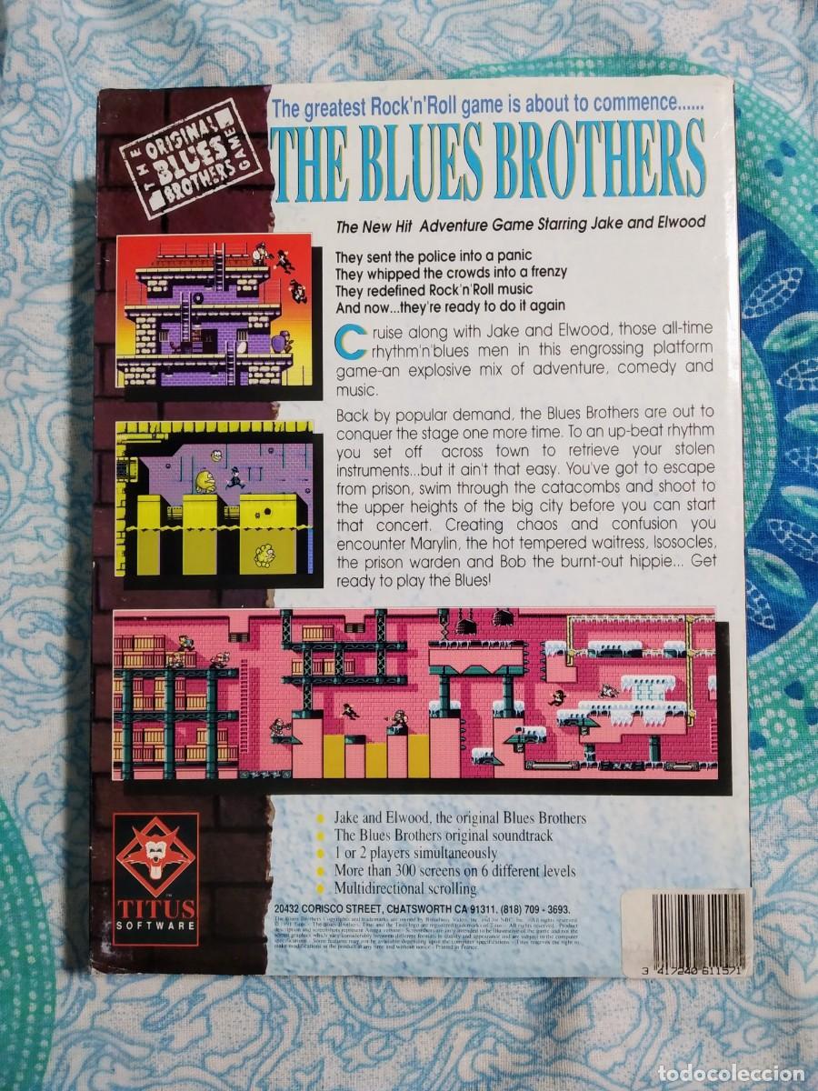 Videojuegos y consolas: THE BLUES BROTHERS. TITUS SOFTWARE. COMMODORE AMIGA. &iexcl;FUNCIONANDO! - Foto 2