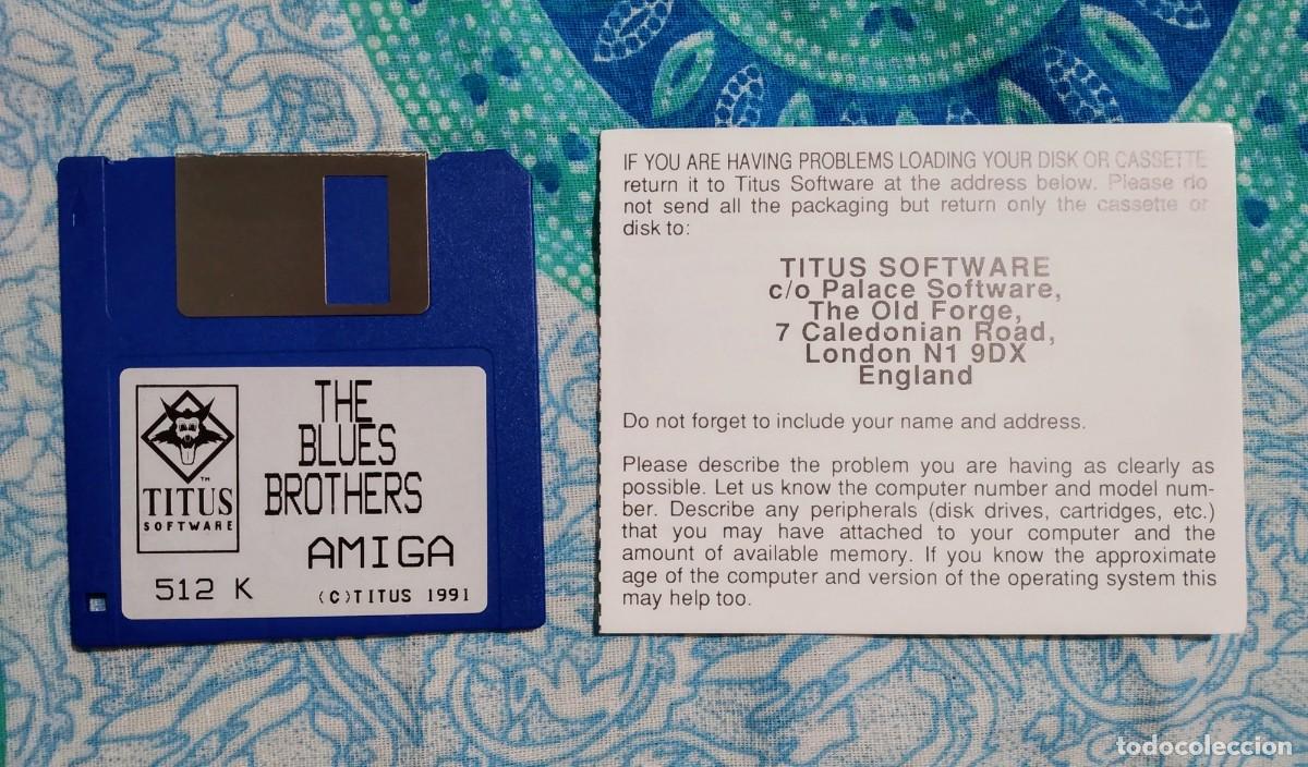 Videojuegos y consolas: THE BLUES BROTHERS. TITUS SOFTWARE. COMMODORE AMIGA. &iexcl;FUNCIONANDO! - Foto 12