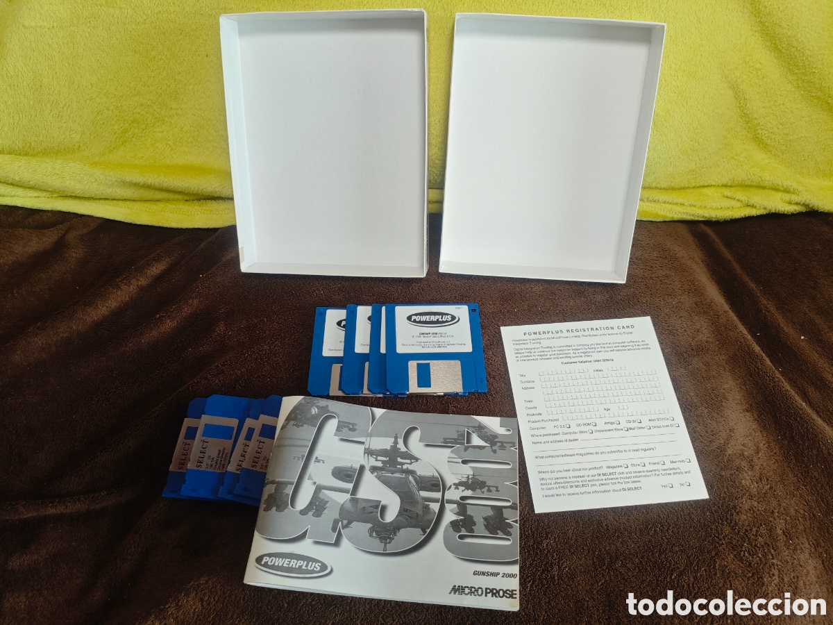 Videojuegos y consolas: MicroProse Gunship 2000 Commodore Amiga - Foto 2