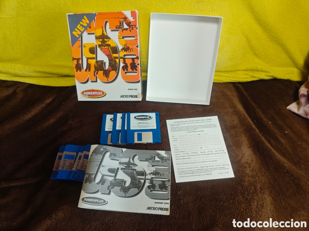 Videojuegos y consolas: MicroProse Gunship 2000 Commodore Amiga - Foto 1