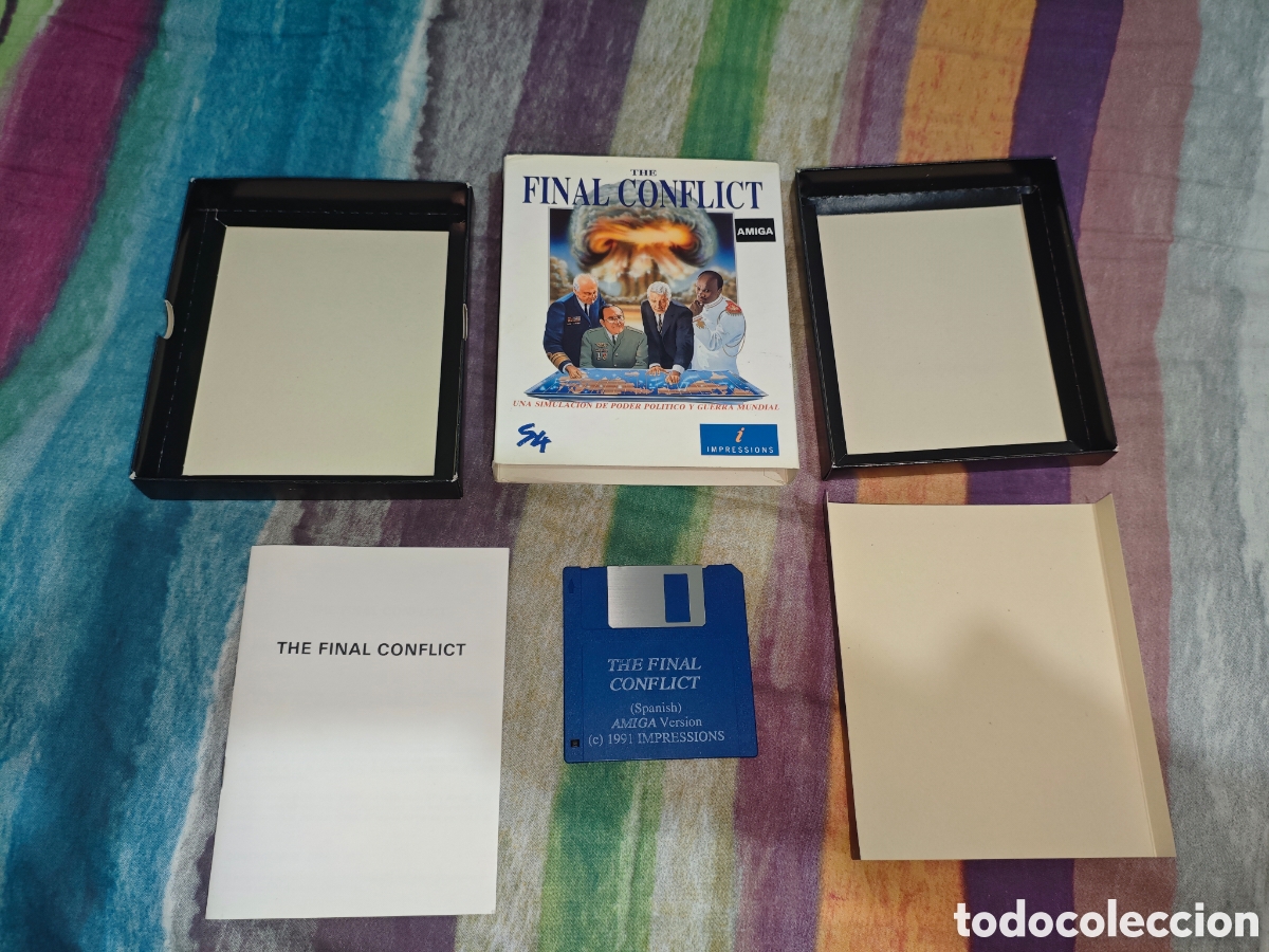 Videojuegos y consolas: The Final Conflict Commodore Amiga 1991 en espa&ntilde;ol - Foto 1