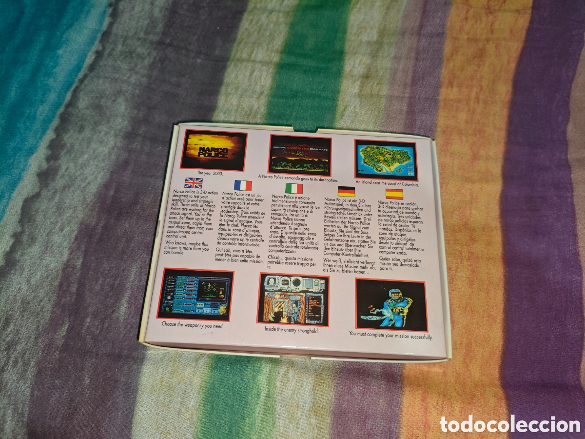 Videojuegos y consolas: Narco Police Commodore Amiga - Foto 4
