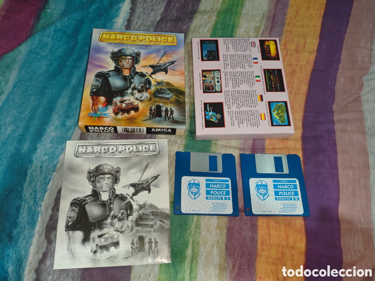 Videojuegos y consolas: Narco Police Commodore Amiga - Foto 1