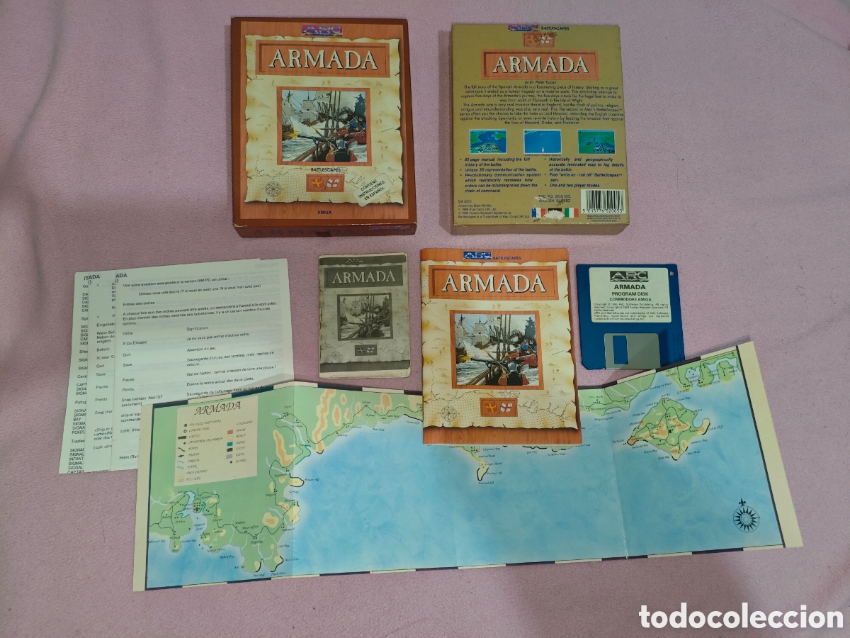Videojuegos y consolas: Juego Armada Commodore Amiga ARC - Foto 1