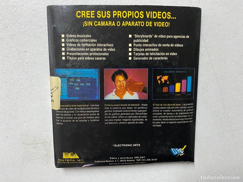 Videojuegos y consolas: Deluxe VIDEO - VIDEOJUEGO COMMODORE AMIGA - Foto 2